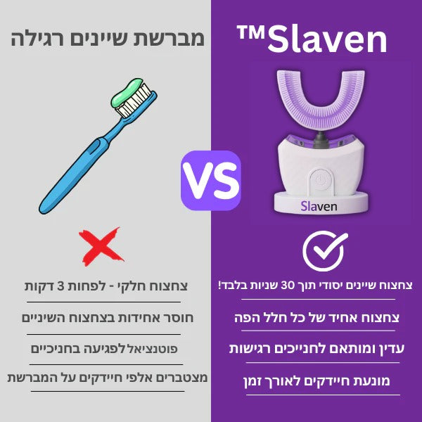 מברשת שיניים חשמלית - ™Slaven